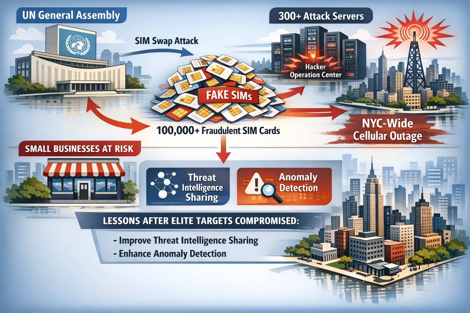 Secret Service disrupted 100K SIM card network threatening UN communications NYC