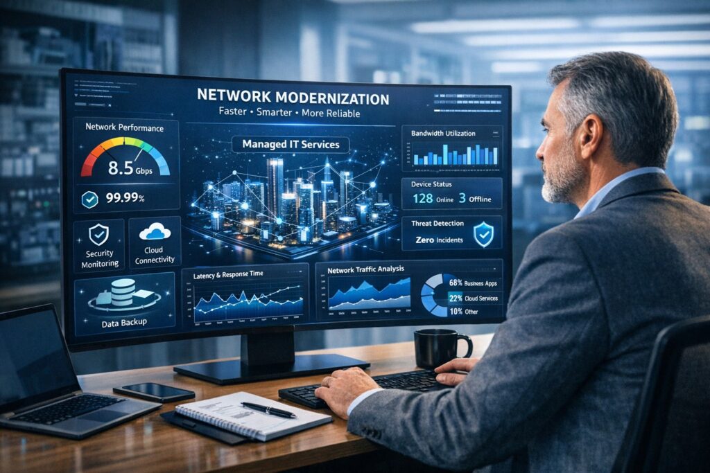 Farmhouse Networking helps businesses modernize their networks for faster performance, smarter automation, and secure connectivity.