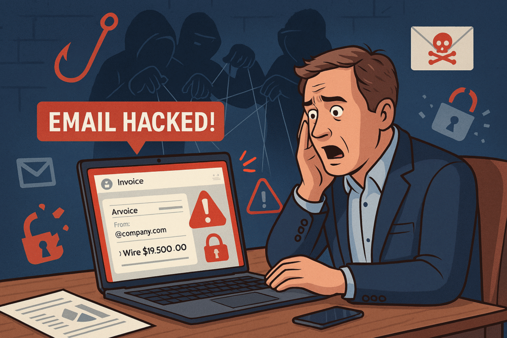 Small business email security protecting sensitive company communications